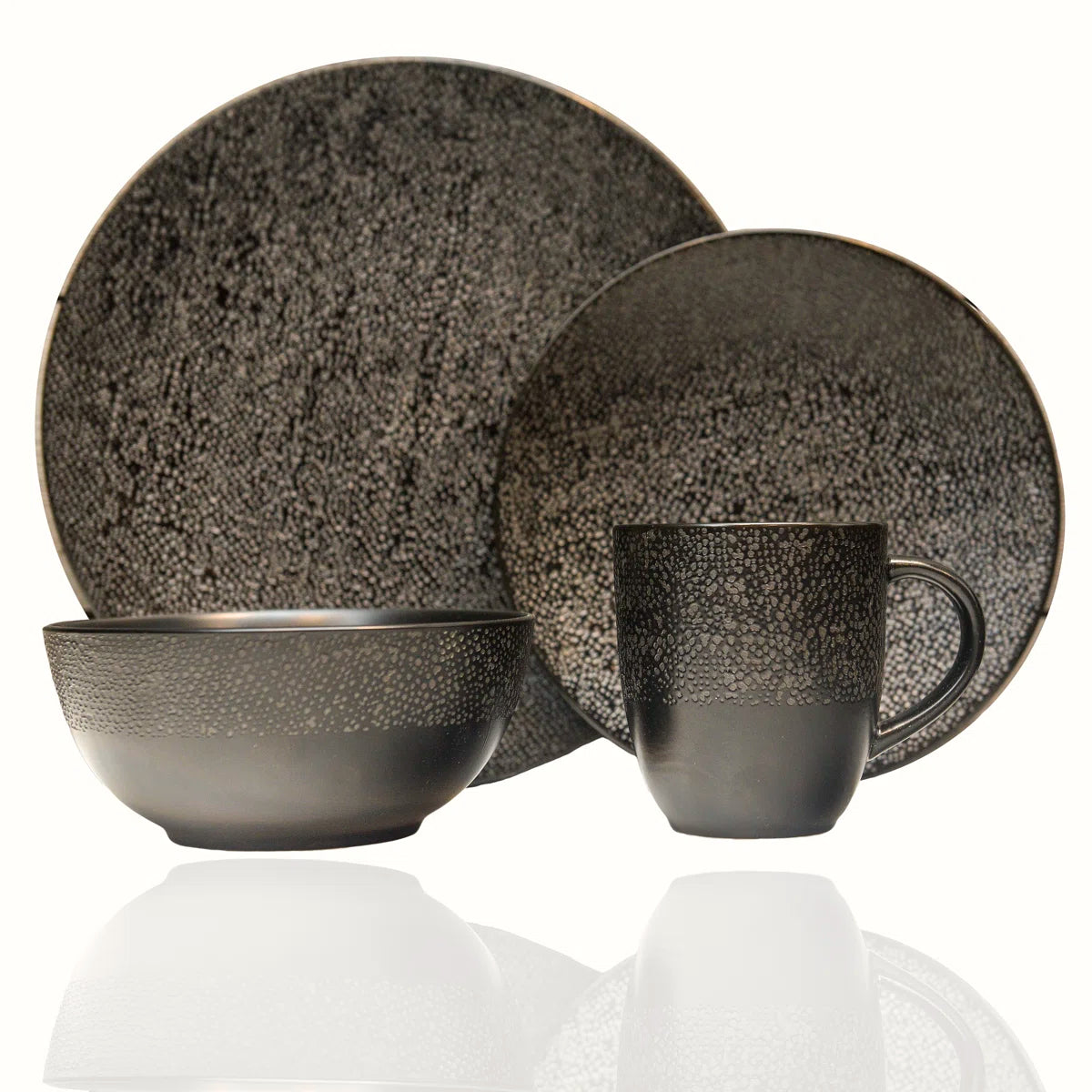 Matrix 16 Piece Dinnerware Set, Service for 4